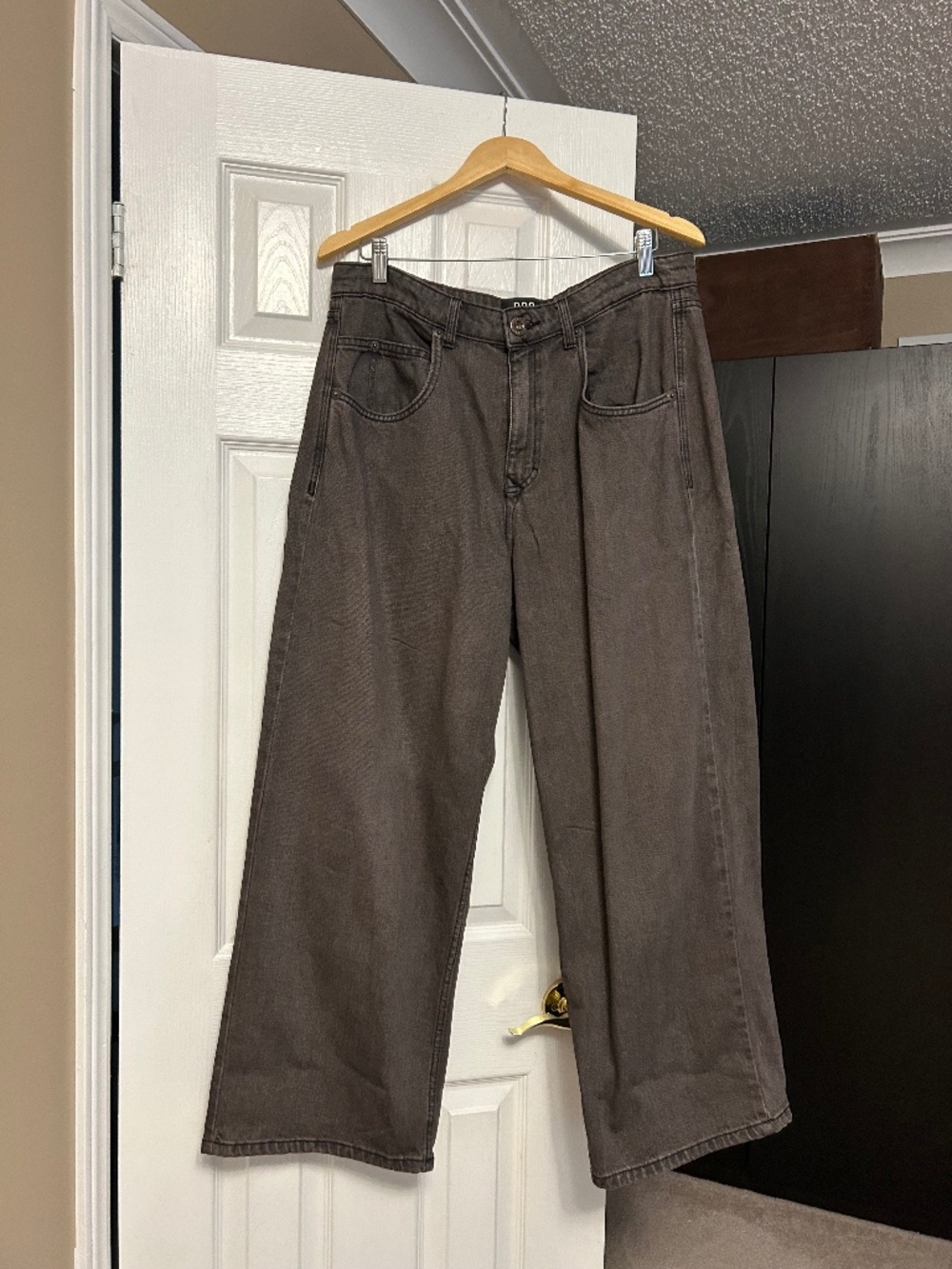 BDG Urban Outfitters Brown Wash Jeans - Wide-Leg Relaxed Fit (Size 31W)